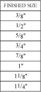 Size Table