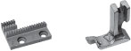 Recommended Presser Foot and Feed Dog