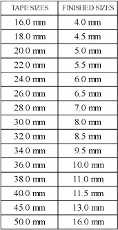 Size Table