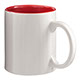 M-02 White Mug Coloured interior M-02 White Mug Coloured interior