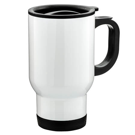 M-141SS White Travel Mug M-141SS White Travel Mug