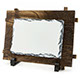 SH-38 Small Rectangular Rock Photo Wooden Frame SH-38 Small Rectangular Rock Photo Wooden Frame