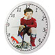 XZJPNWC158 Textured Glass Clock XZJPNWC158 Textured Glass Clock